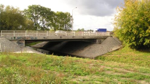 Rzeka Mleczna w Radomiu, opracowanie projektu 1992 r.