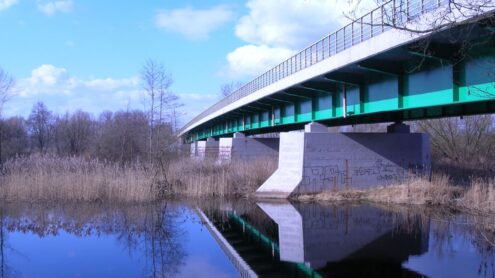 Most drogowy nad rzeką Pilicą w Warce, opracowanie projektu 1998 r.