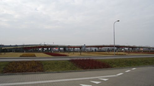 Droga S8 przy centrum handlowym IKEA w Warszawie, opracowanie projektu 2003 r.